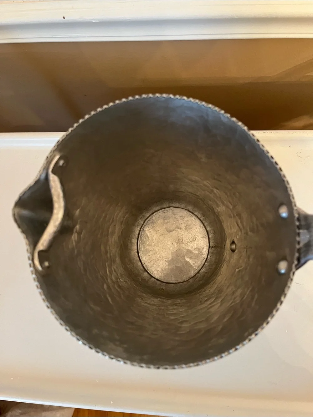 Continental Silver Co. Brilliantone Pitcher with Wild Rose Motif